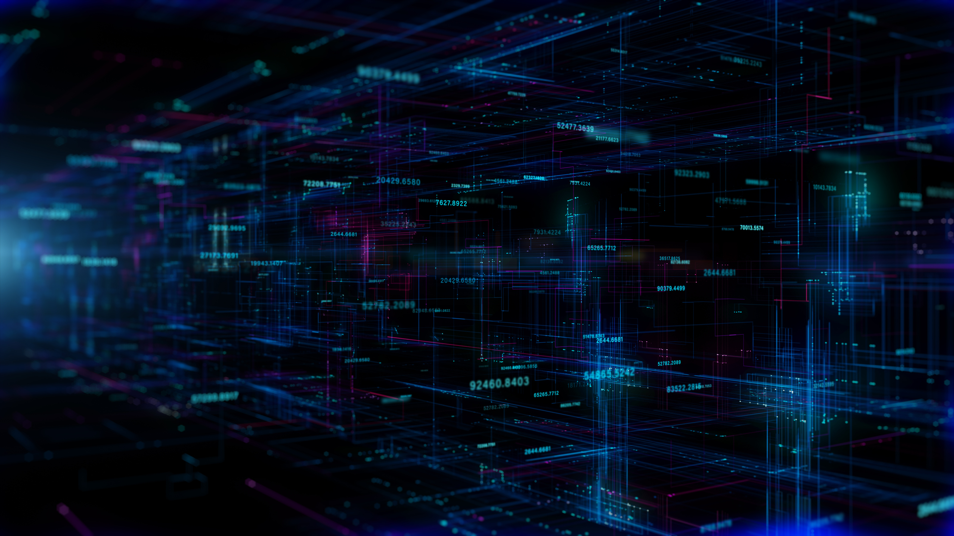 Digital cyberspace and digital data network connections